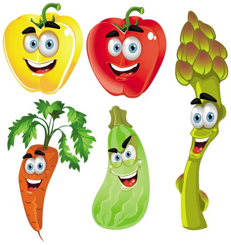 Cartoon Vegetable Images Clipart Best