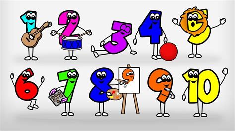 Counting 1 10 Song For Kids Learn To Count 1 10 Numbers For Kids 1