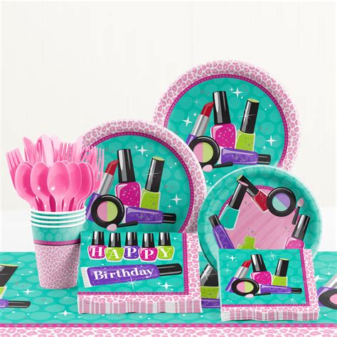 Sparkle Spa Birthday Party Supplies Kit Serves 8 Guests