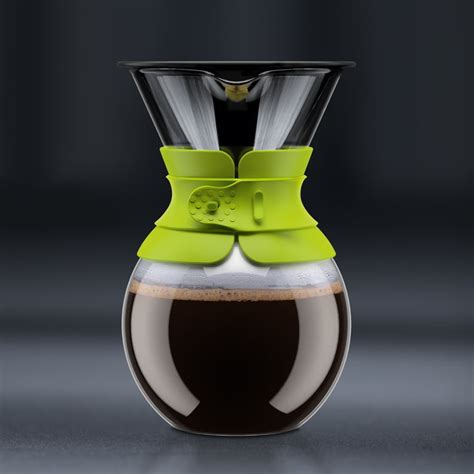 The reusable filter is much easier to clean than. Bodum - Pour Over Coffee Maker with permanent filter