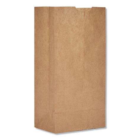 Gen Grocery Paper Bags 30 Lbs Capacity 4 5w X 333d X 975h