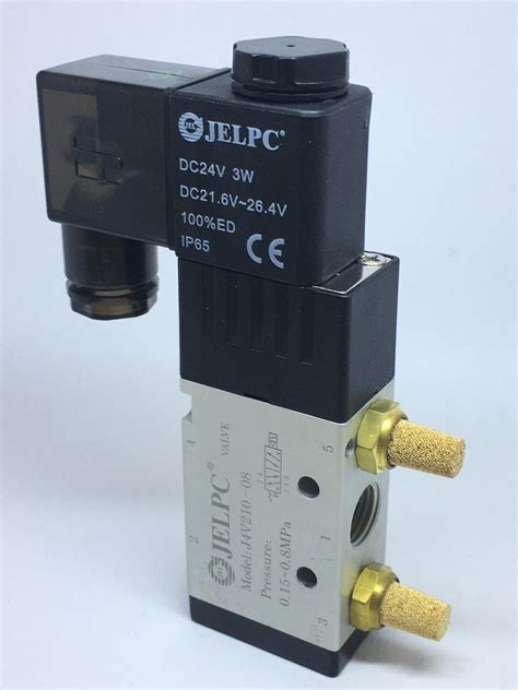 J4v210 08 Dc24v Solenoid Valve 52 Single Coil Jelpc สำหรับ ล็อคหางพ่วง