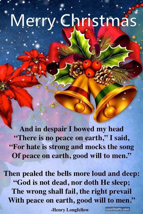 Merry Christmas Poem About God Pictures Photos And Images For