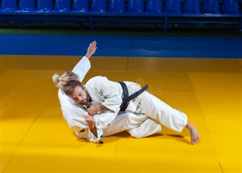 Judo Woman Throws Man Stock Photos Free And Royalty Free Stock Photos