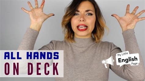 All Hands On Deck ESL Vocabulary YouTube