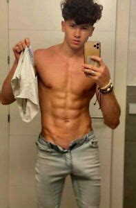 Shirtless Male Hunk Handsome Muscle Beefcake Underwear Show Dude Photo Sexiz Pix