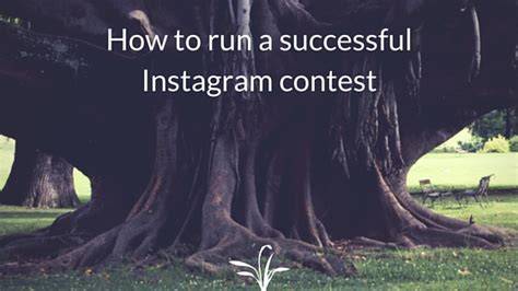 How To Run A Successful Instagram Contest