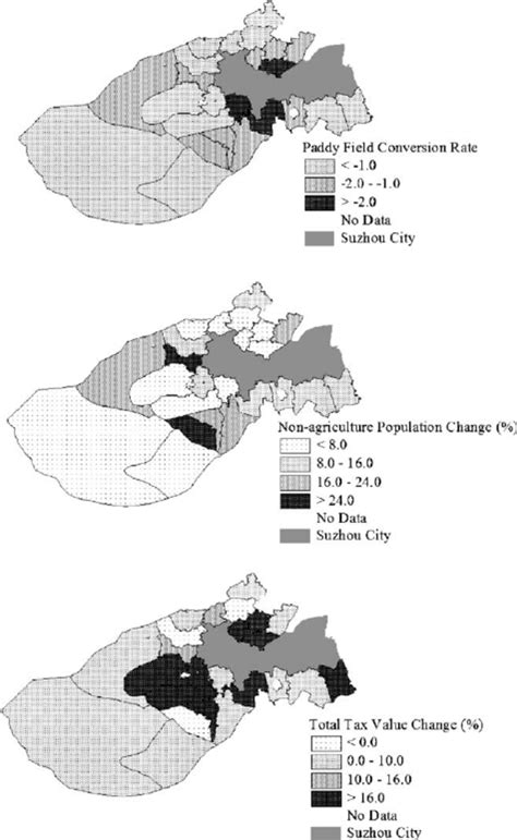 Spatial Patterns Of Paddy Field Conversion And Socioeconomic Factors In