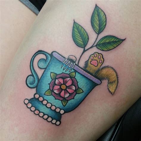 11+ Teacup Tattoo Designs, Ideas | Design Trends - Premium PSD, Vector