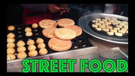 Seoul Korea Street Food 2015 Takoyaki Odeng 오뎅 Ddeokboki 떡볶이