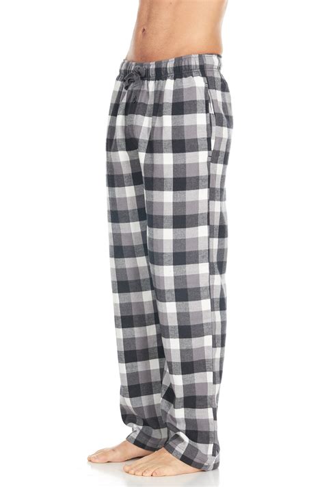 Daresay Mens Cotton Super Soft Flannel Plaid Pajama Pantslounge