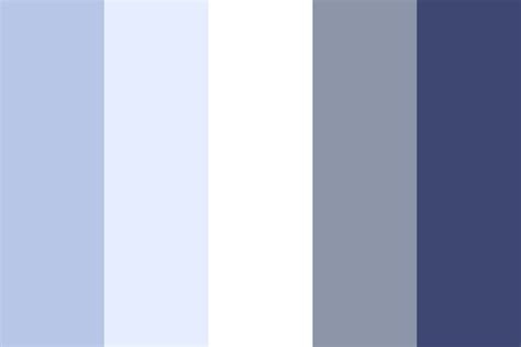 Pastel And Dark Blue Color Palette