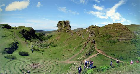 Perfect Weather At The Fairy Glen On Isle Of Skye What An Amazing