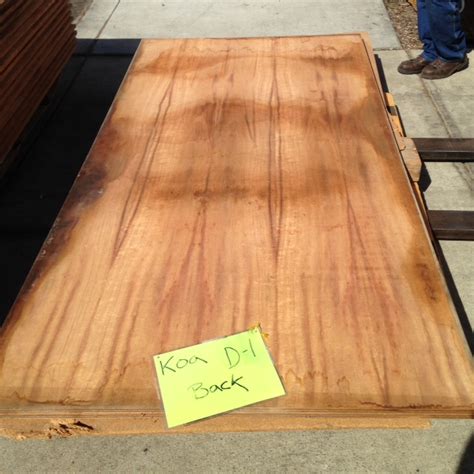 I am building a shed. Koa (3/4") 2-sided Veneer Plywood #D-1 | Tropical Exotic ...