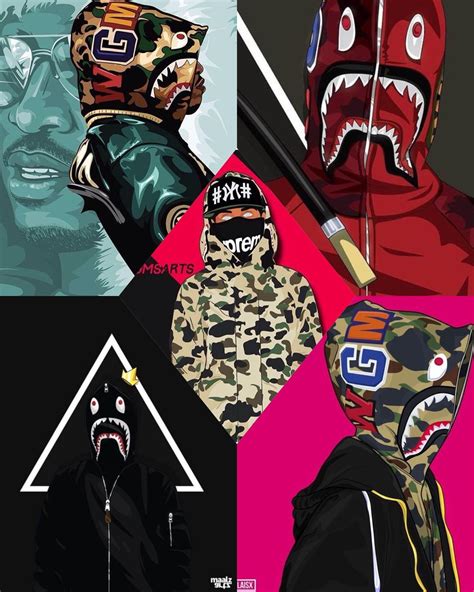 Bape Shark Wallpapers Wallpaper Cave