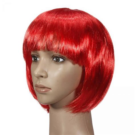 As One Of The Online Sales Mall Red Star Womens Short Bob Wig Fancy