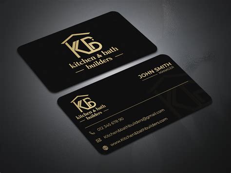 Business Cards And Logo For Kitchen And Bath Remodeling Company 113