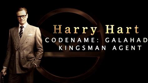 Harry Hart Codename Galahad Kingsman Agent Cultjer