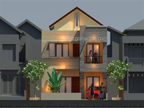 Rumah 1 tingkat ataupun 2 tingkat? Model-rumah-minimalis-modern-tingkat-2-di-cibubur-jakarta ...