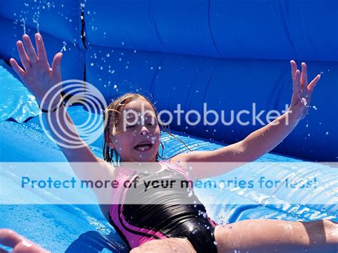Girl In Swimsuit On Slide Picture By Proudfathergirls Photobucket