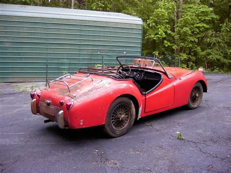 1957 Triumph Tr3 Small Mouth Roadster Restoration Project Classic