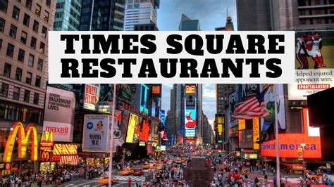 Times Square Restaurants Youtube