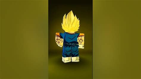 Outfit Vegetto All Forms Roblox Youtube