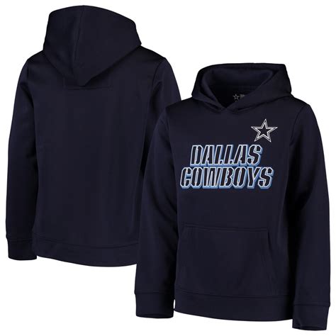 Dallas Cowboys Youth Navy Maurice Pullover Hoodie