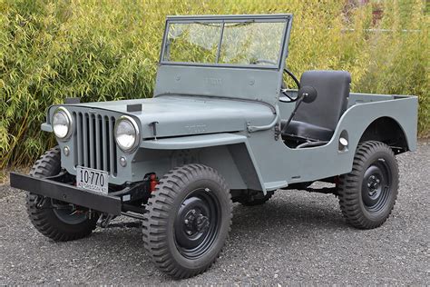 Old School Icons 1947 Willys Jeep Cj 2a