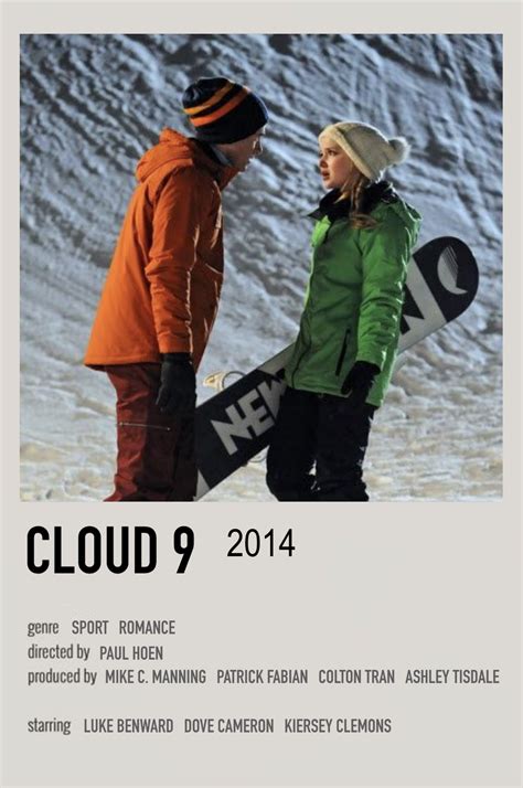 Cloud 9 Polaroid Poster Cloud 9 Nine Movie Movie Posters Minimalist