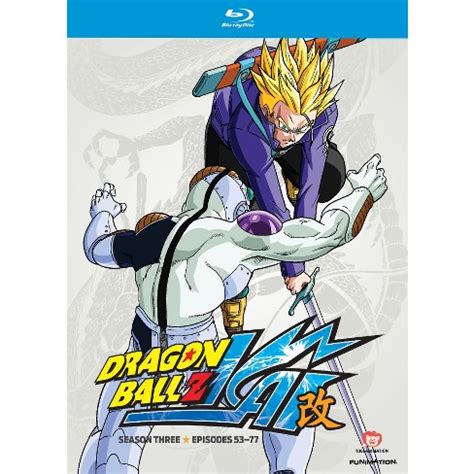 Bigger, faster, stronger, and packed with the pulverizing power to blow your puny minds! Dragon Ball Z Kai: Season Three (Blu-ray) : Target