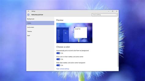 Free Download How To Make Windows 10 Change Color To Match Your Desktop