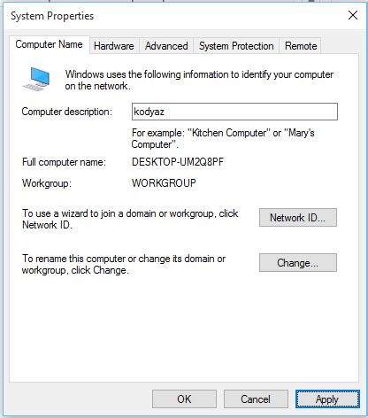 You absolutely do not want to have only one user account. How to Change Computer Name on Windows 10