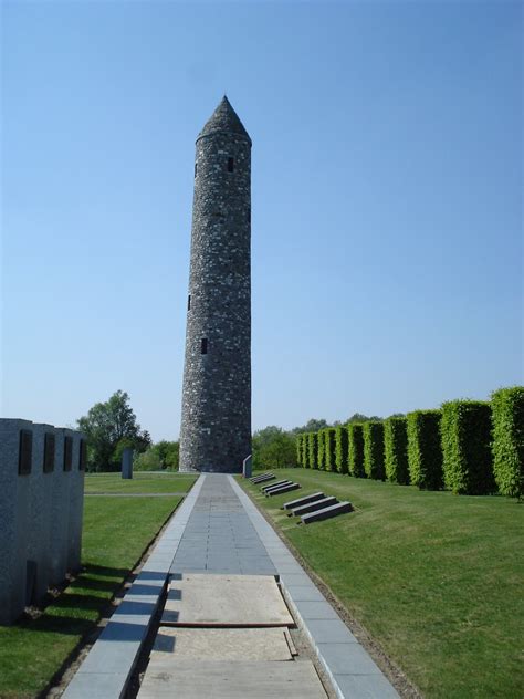 Round Tower Irish Peace Park Mesen Messines Eveleen M Flickr