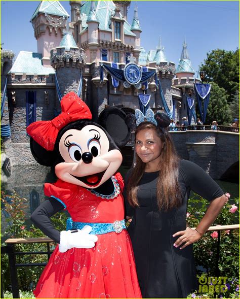 Mindy Kaling Takes The Mindy Project Crew To Disneyland Photo