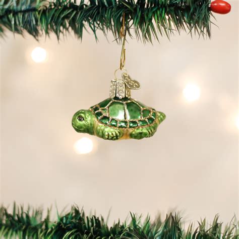 Small Turtle Ornament Fish Ornaments Glass Christmas Tree Ornaments