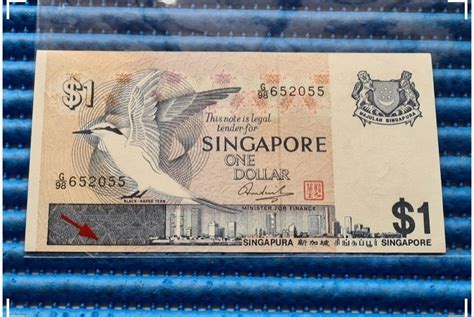6 5 2 0 5 5 Error Singapore Bird Series 1 Note G98 652055
