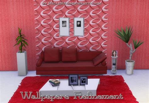 Sims Creativ Wallpapers Refinement By Hellen • Sims 4 Downloads