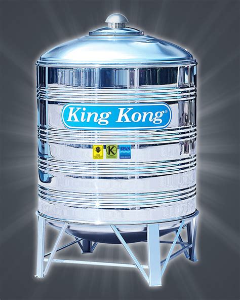 Stainless steel king kong water storage tank product description product name stainless steel 1000 liter water tank 1000 liter tank for sale material ss304, ss316l or according to the requirement. King Kong KR Vertical Round Bottom with Stand S/S Water ...