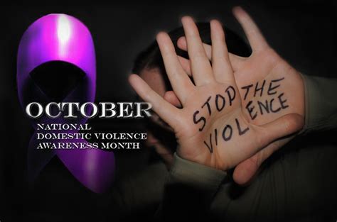 October Is National Domestic Violence Awareness Month Joint Base San
