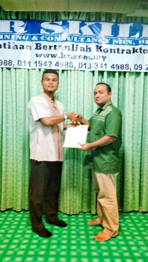 Within a 20 years period, the company has progressed to become one of the region's prefered class a bumiputera construction company. KURSUS CIDB: Asas Pertolongan Cemas Di Tapak Bina (05/04 ...