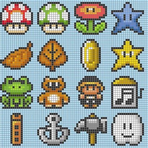 Pixel Art Mario A Imprimer 31 Idées Et Designs Pour Vous Inspirer En