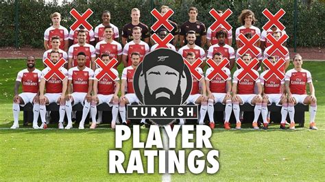 Arsenal Fc Player Ratings 201819 Keep Or Sell Youtube