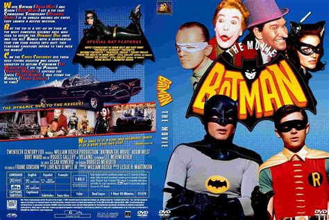 Batman The Movie 1966 Formato Dvd Dvd Covers Blu Ray Movies Vhs