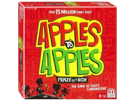 Apples To Apples Party In A Box Board Game Mattel Games New Sealed Ebay Party In A Box