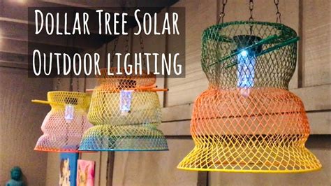 Dollar Tree Outdoor Lighting W Solar Light Youtube