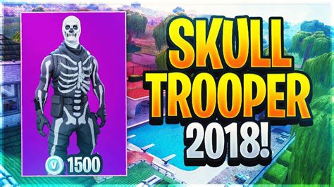 Skull Trooper In 2018 Fortnite Battle Royale Youtube