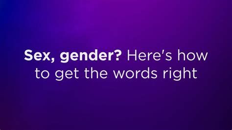 Sex Vs Gender What Jk Rowling Got Wrong That You Can Get Right National Globalnewsca