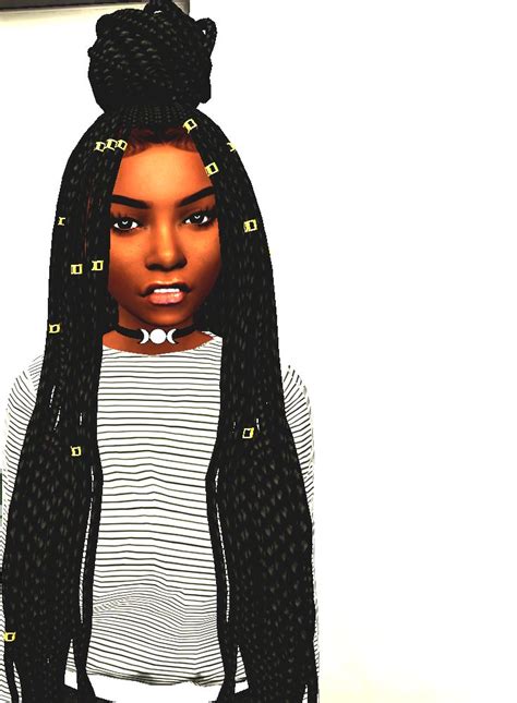 The Sims 4 Black Hair Cc Commsno