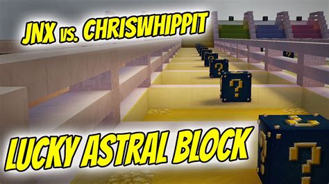 Lucky Astral Block Race Med Jnx Och Whippit Minecraft Mod Youtube